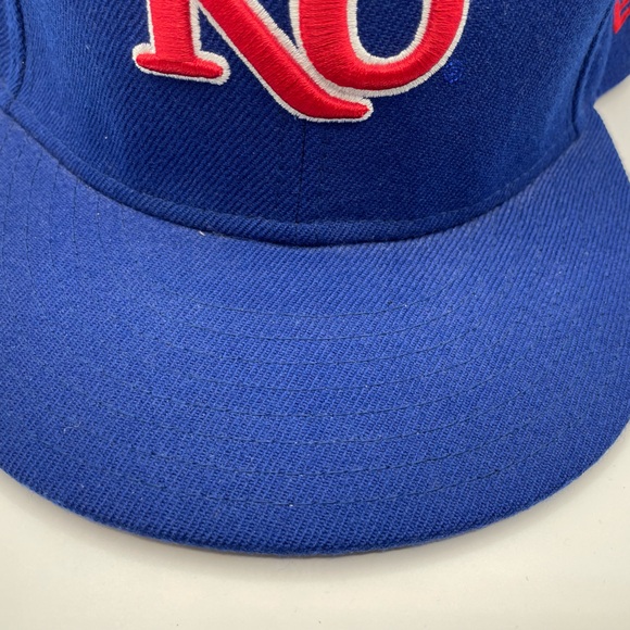 NEW ERA Kansas Jayhawks Fitted Size 7 3/8 - Picture 10 of 13
